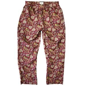 J.‎ Crew Collection Silk Pants Womens 4 Floral Leopard Print Retro Chic Classy